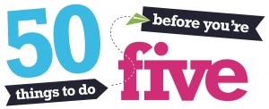 50 things to do before you're five logo
